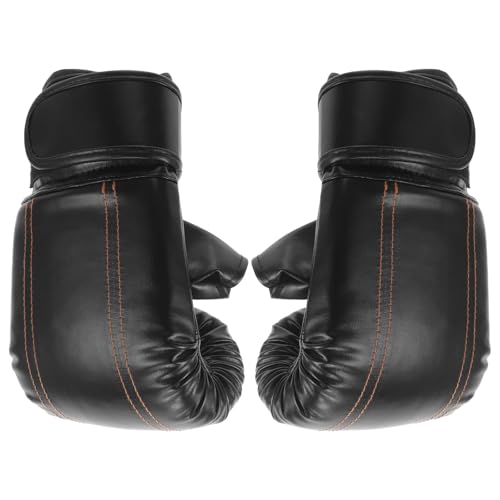 Guantes de boxeo   Alipis          para entrenamiento con muñequera ajustable de PU negro