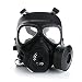 VILONG M04 Airsoft Tactical Protective Mask, Full Face Eye Protection Skull Dummy Game Mask with Dual Filter Fans Adjustable Strap for BB Gun CS Cosplay Costume Halloween Masquerade