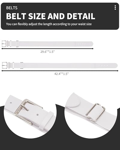 Image of QBK Toddler And Youth Baseball /Softball Belt For Boys And Girls