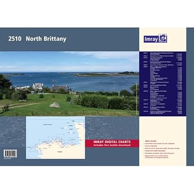 Imray 2510 North Brittany Chart Pack: Including passage from Borkum to the Kiel Canal