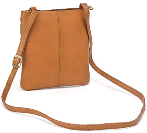 Le Donne Leather Two Zip Small Crossbody Bag Leather Purse Handbag Premium Colombian Leather Shoulder Bag4