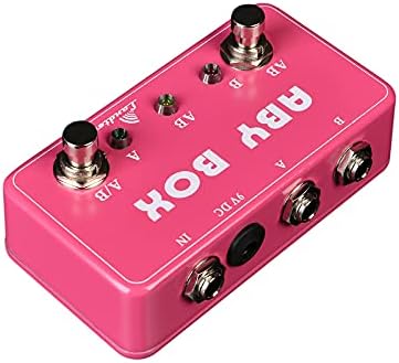 Hand Made ABY Selector Combiner Switch True- Bypass Amp/Guitar AB R