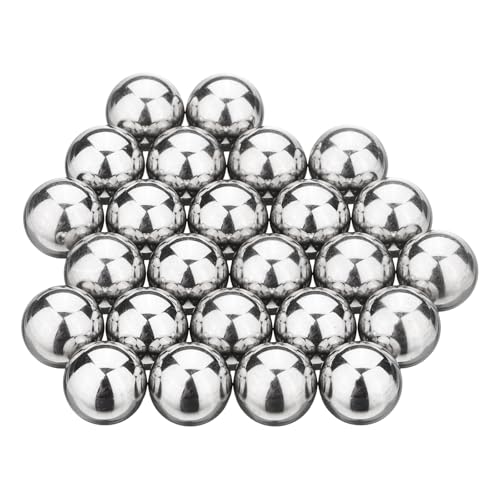 Image of sourcing map 20Pcs 8mm Bearing Balls, 440C Stainless Steel, G10 Precision Balls for Bearings Bicycles Casters Automotive Part and DIY, (Mirror Polished)