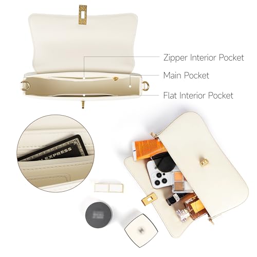 Bolso de hombro Joryin con solapa para mujer miniatura 5