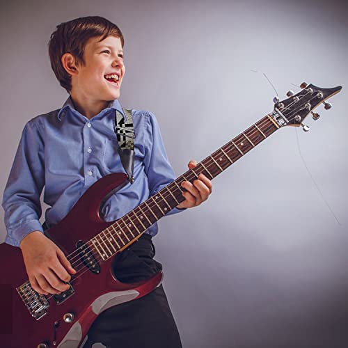 Eapey Stylish Guitar Strap-Adjustable Guitar Straps With Sturdy Double-Layer Composite Leather Ends For Bass Electric And Acoustic Guitar #TOP6
