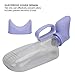 Female Urine Bottle, Potty Urinal, Portable Incontinence Pee Bucket Toilet with Female Adapter, Reusable Emergency Urinal for Women for Bedridden/Those with Limited Movement