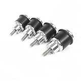 Quick Release Mounting Spools, Tour Pack Saddlebag Sissy Bar Backrest Rack Point Docking Hardware Kit Compatible for Indian Chief Vintage Dark Horse Chieftain Roadmaster Springfield 2014-2023