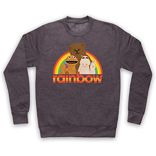 Sweat Rainbow Zippy Bungle George Cadeau Idéal Anniversaire Rétro