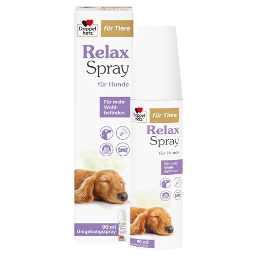 Doppelherz Relax Spray für Hunde - Umgebungsspray für mehr Wohlbefinden - geruchsneutral - 90 ml
