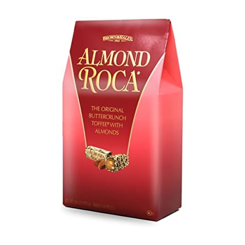 Brown & Haley Almond Roca The Original Buttercrunch Toffee With Almonds 28 Oz (793 g) (1 PACK) Cover