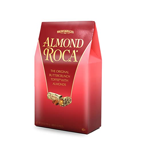 Brown & Haley Almond Roca The Original Buttercrunch Toffee With Almonds 28 Oz (793 g) (1 PACK)
