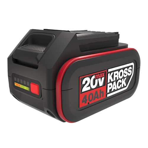 Kress Krosspack Batterie pour tous les outils sans fil Kress-système 20 V, 4,0 Ah, Color Box