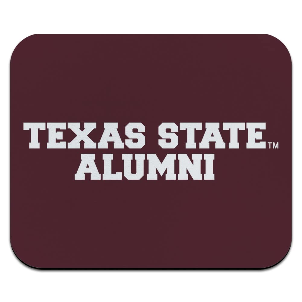 Texas State Alumni Low Profile Thin Mouse Pad Mousepad