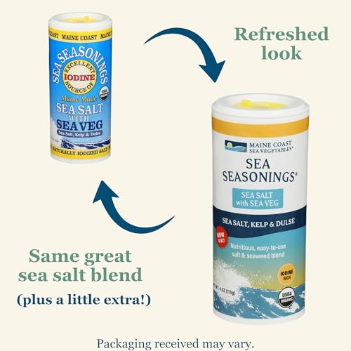 Sal marina con vegetales marinos Maine Coast 4 oz miniatura 2