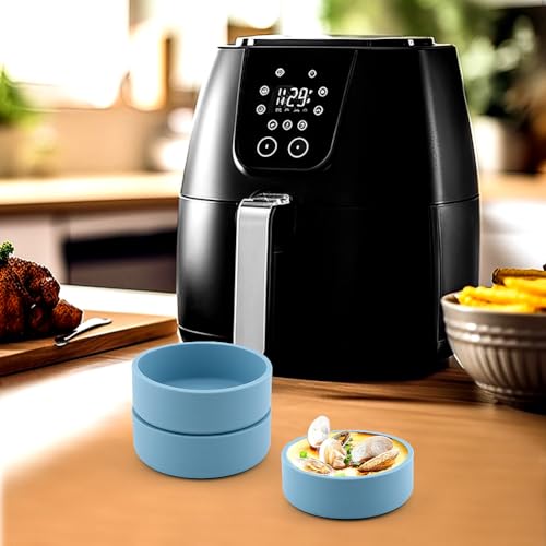 Restynic Air Fryer Egg Mold, 3 Pack Silicone Egg Bite Cups, 6 oz by Restynic - Used condition - Image 4