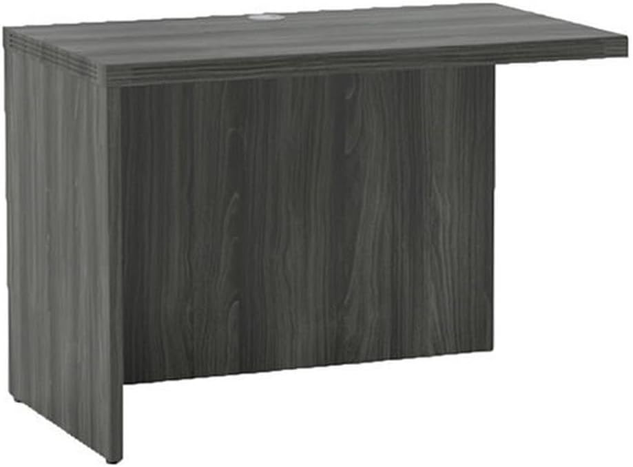 Mayline AR4224LDC Aberdeen Return 42"W x 24"D for Use with Credenza, Desk or Extended Corner Desk, Sold Separately, Mocha Tf
