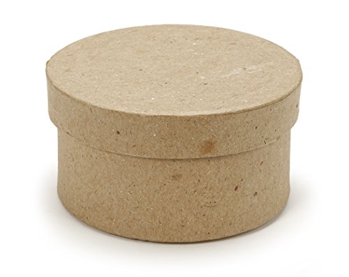 PAPERMACHE ROUNDBOX 3IN