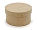 3" Small Round Paper Mache Boxes with Lids - Package of 12 Boxes