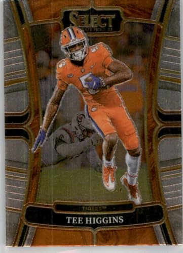 2023 Panini Select Draft Picks Hobby #66 Tee Higgins Clemson Tigers Concourse Official NCAA Football Card in Raw (NM or Better) Condition