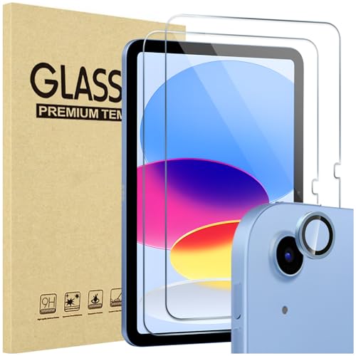ProCase 2 Piezas y 1 Delineador de Lente, Protectores de Pantalla para iPad 11