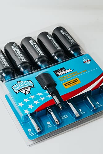 Ideal 35-741 Electrician's Champion 6-Piece Screwdriver Set