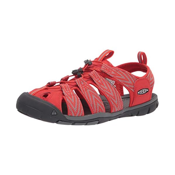 KEEN Men's Clearwater CNX Lightweight Water Sandals, Orange/Vapor, 11.5, Orange/Vapor, 11.5