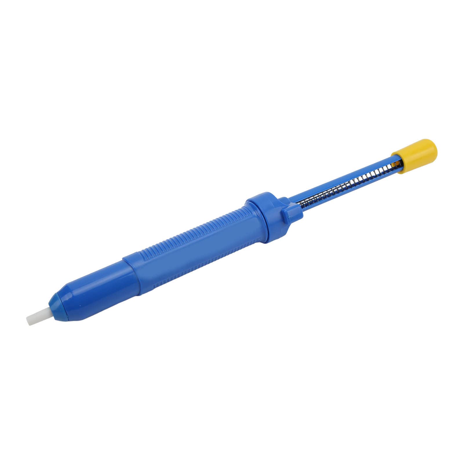 Ejoyous Ventosa per Saldatura, Penna per Rimozione Saldatura con Pompa Dissaldante ABS, Strumento di Pompaggio Manuale da 330 Mm con Forte Aspirazione, Funzionamento con una Sola Mano, per (BLUE)