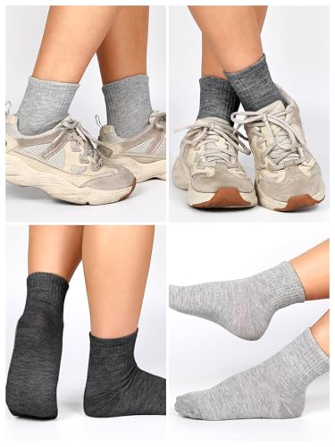 Image of Tarpop 100 Pairs Bulk Mens Socks Moisture Wicking Casual Sports Ankle Socks for Homeless Unisex Adult Men Women