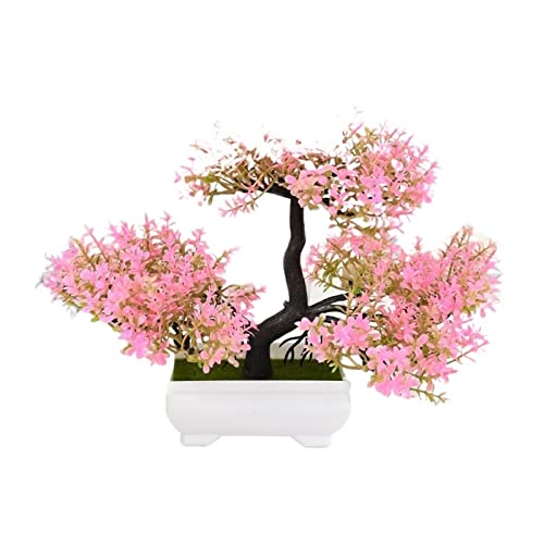 Arbre artificiel bonsaï haut de gamme pot déco salon élégant