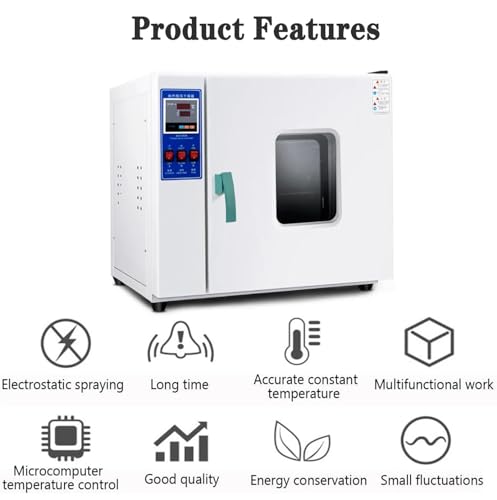 Lab Forced Air Convection Drying Oven - Digital Thermostatic Oven with Temperature Control for Precise Drying Results - Image 2