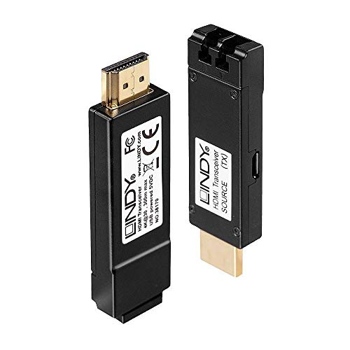 Amazon.co.jp: LINDY 4K対応 HDMI 延長器・トランシーバー 300m(型番