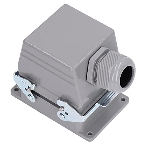 Domary Conector Rectangular de Carga Pesada Confiable 16A 500V para Equipos CNC Aleación de Aluminio Resistente a la Corrosión