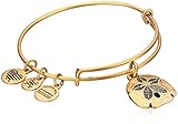 Alex and Ani Sand Dollar II Expandable Rafaelian Gold Bangle Bracelet