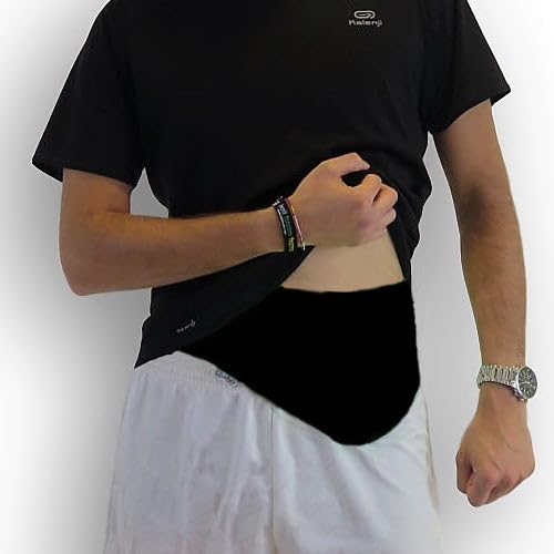 Ostomy Pouch Belt Ref. Glico-Cs Size Waist 6 inch. 51.6”-59” (131-150 cm.) - Height inch. 8