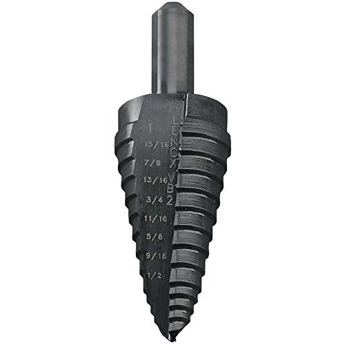 Lenox Tools LENOX Step Drill Bit, 1/2Inch to 1Inch with 3/8Inch