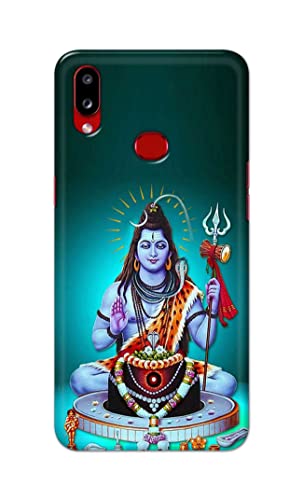 Image of PRINTFIDAA Printed Hard Back Cover Case for Samsung Galaxy A10s | Samsung Galaxy M01s Back Cover (Lord Shiva) -1803