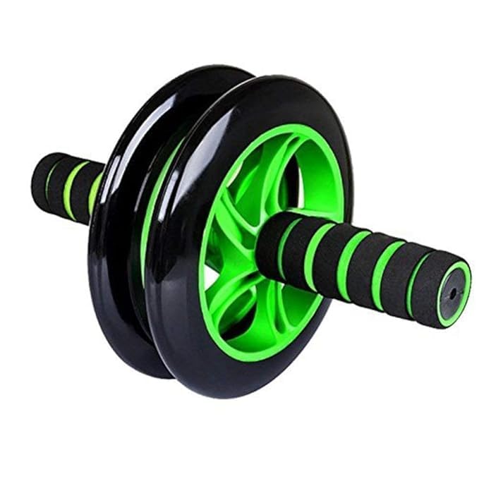 Ab Roller Exercise Wheel, Black and Green-picture-38
