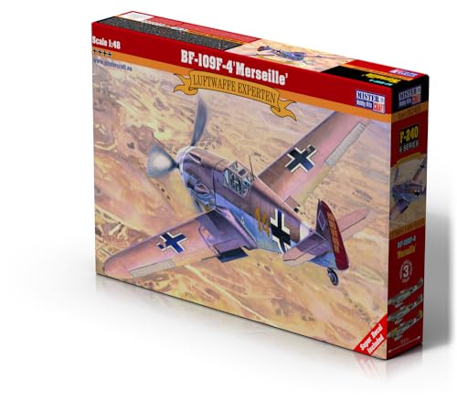 Mistercraft F-240 BF-109 F-4 Merseille coffret maquette avion cadeau idéal pour passionné histoire