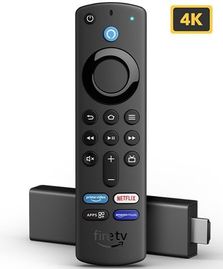 Amazon Fire TV Stick 4K with Alexa Voice Remote - Image 1