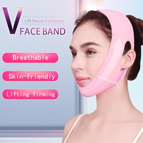 image for CURELIX Double Chin Reducer, Reusable Double Chin V Line Lifting Belt 