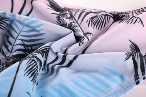 Image of GRACE KARIN Girls Long Sleeve Swimsuit Mermaid Bathing Suit Rash Guard Swimwear 4 Piece Size 5-12