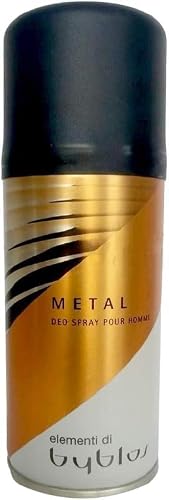 Image of Byblos Metal Sensation For Men Deodorant Spray 150 ml Set of 6 Pieces