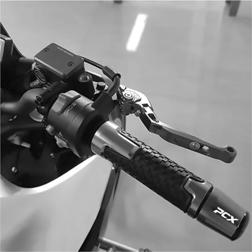 Embouts de guidon de moto pour PCX 125, 150 et 160 de couleur jaune - 4