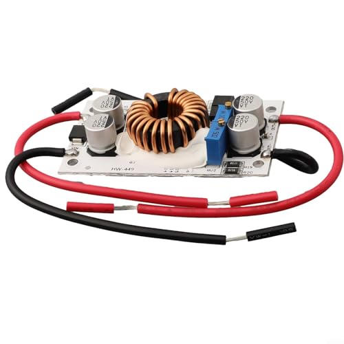 Convertidor elevador para dispositivos electrónicos, entrada CC de 8 48 V y salida ajustable de hasta 50 V