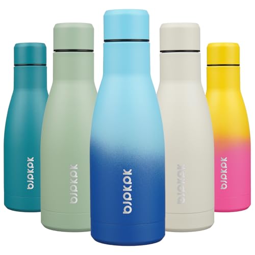 Image of BJPKPK 12 oz Small Mini Water Bottle, Insulated Stainless Steel Flask