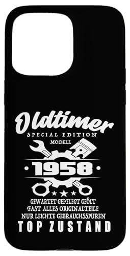 �I�[���h�^�C�}�[ �X�y�V�����G�f�B�V���� 1958 ����� 1958 ���B���e�[�W �X�}�z�P�[�X iPhone 15 Pro Max �p