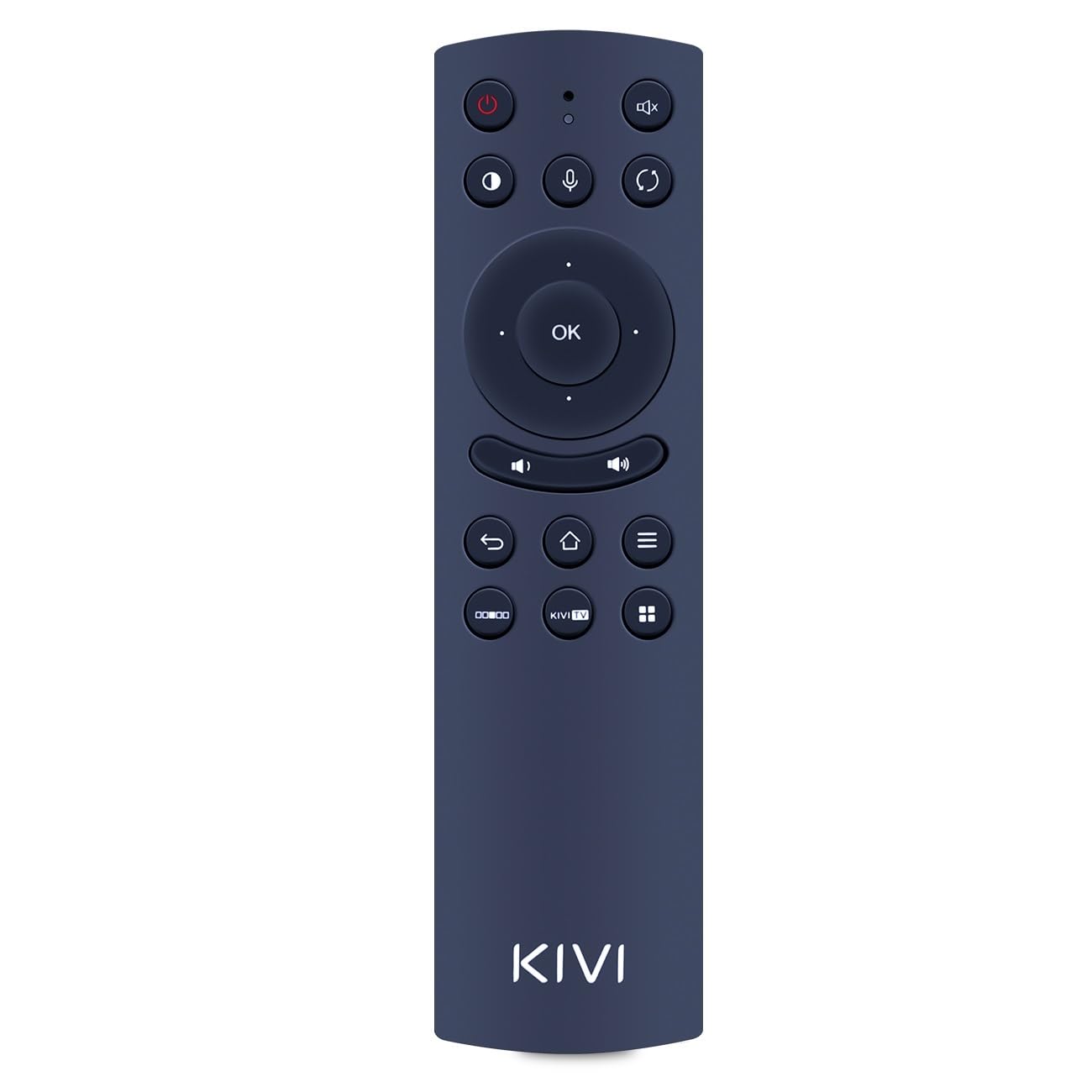 Pilot głosowy Bluetooth do telewizora KIVI RC80 32FR50BU 40FR50BU 32FP50WU 32FP50GU 43UP50GU 49UP50GU 55UP50GU 65UP50