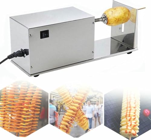 Cortadora espiral para papas en acero inoxidable