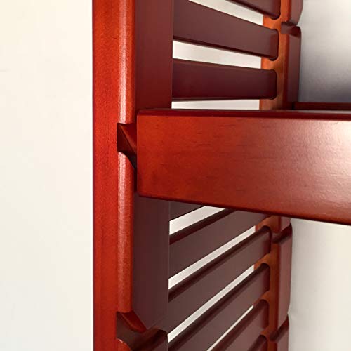 John Louis Home 12In Deep Solid Wood Premier 5 Drawer Storage Tower Red Mahogany #TOP2