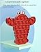 VANMAL Push Pop Bubble Fidget Stress Fidget Toys,Push Pop Sensory Toy Anxiety and Stress Relief, 2 Pack SiliconePopper Fidget Good for Autism ADHD Suitable for All Ages Board Game (Octopus+Lobster)